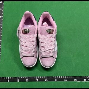 Adidas Light Pink and White Sneakers